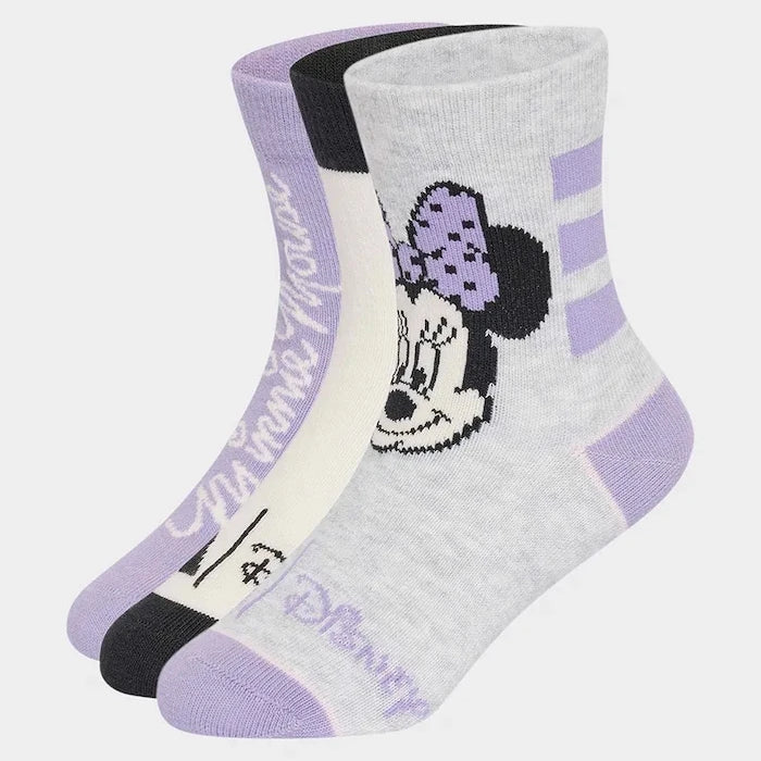 adidas Performance чорапи за деца DISNEY MINNIE MOUSE 3 броя