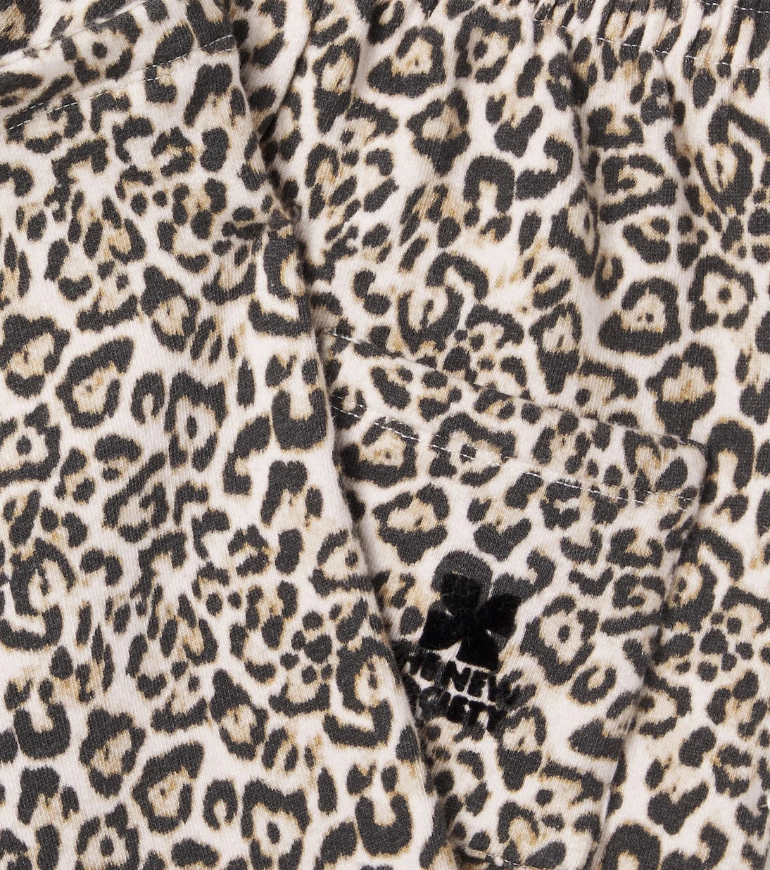 The New Society - Leopard-print cotton sweatpants