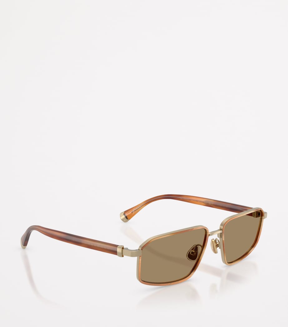 Titanium Rectangle Jarama Sunglasses