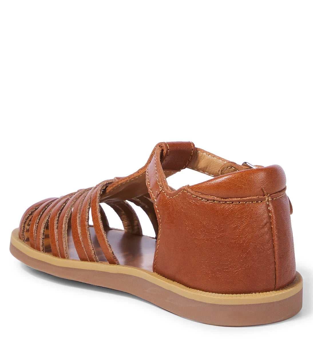 Pom d'Api - Poppy Royal leather sandals