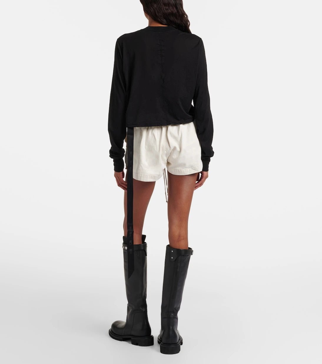 Rick Owens - Cotton jersey shorts