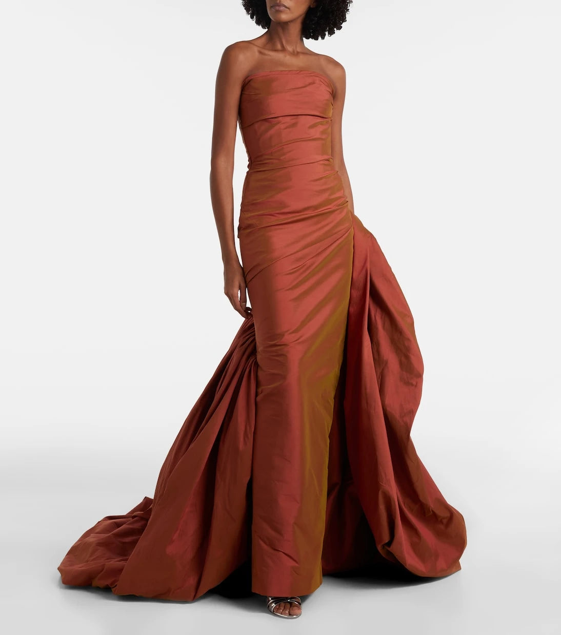 Marmar Halim - Gathered corset gown