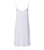 White Cotton Silk Nightdress