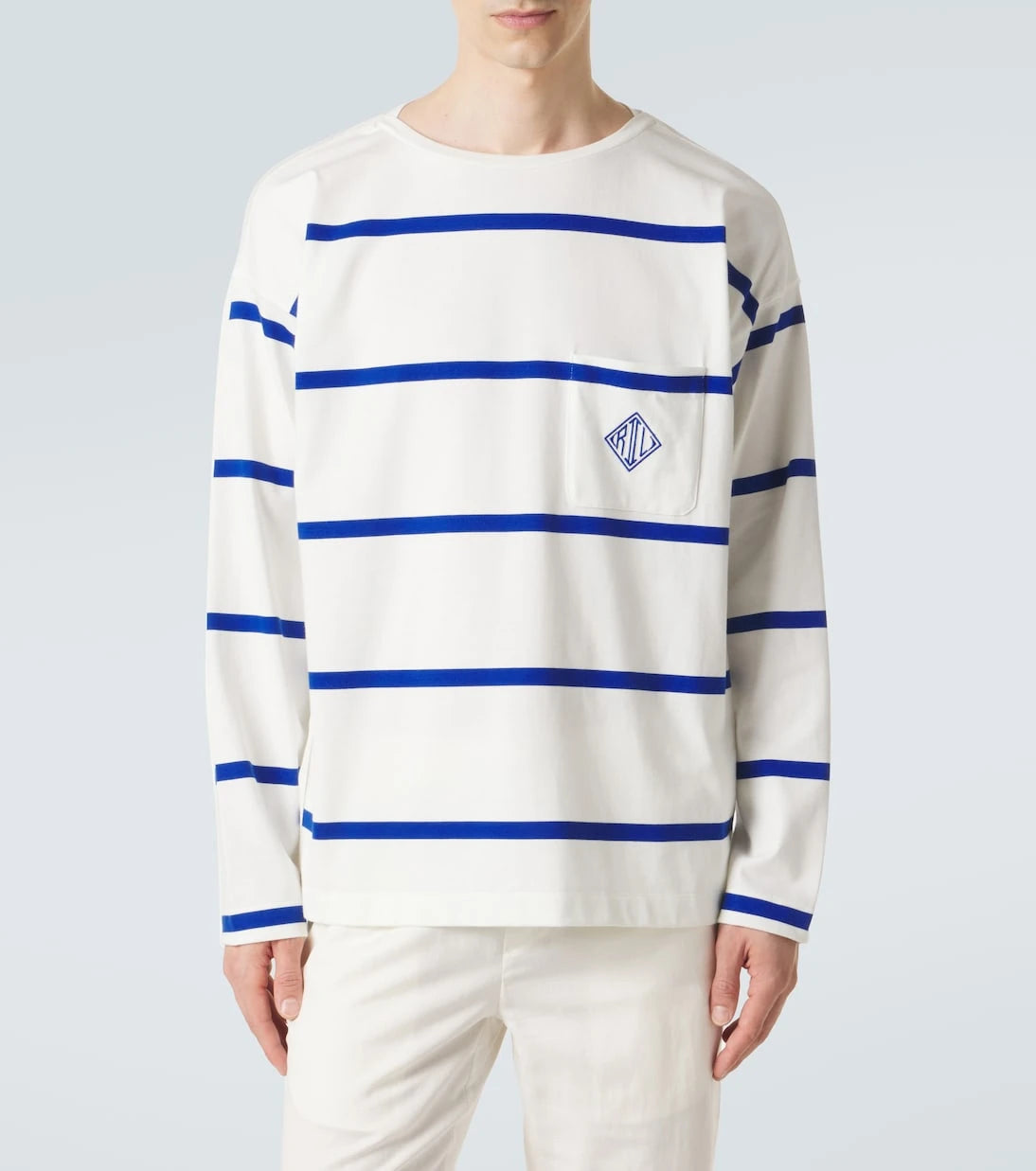 Ralph Lauren Purple Label - Striped cotton T-shirt