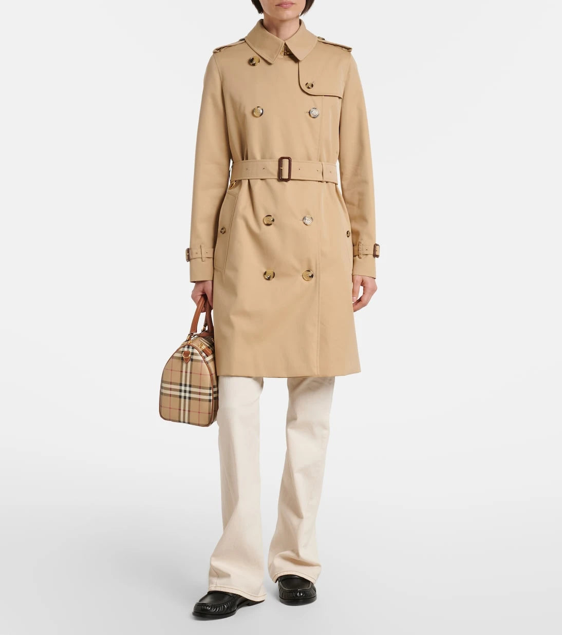 Burberry - Kensington cotton trench coat