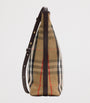 Burberry Small Canvas Highlands Shoulder Bag
