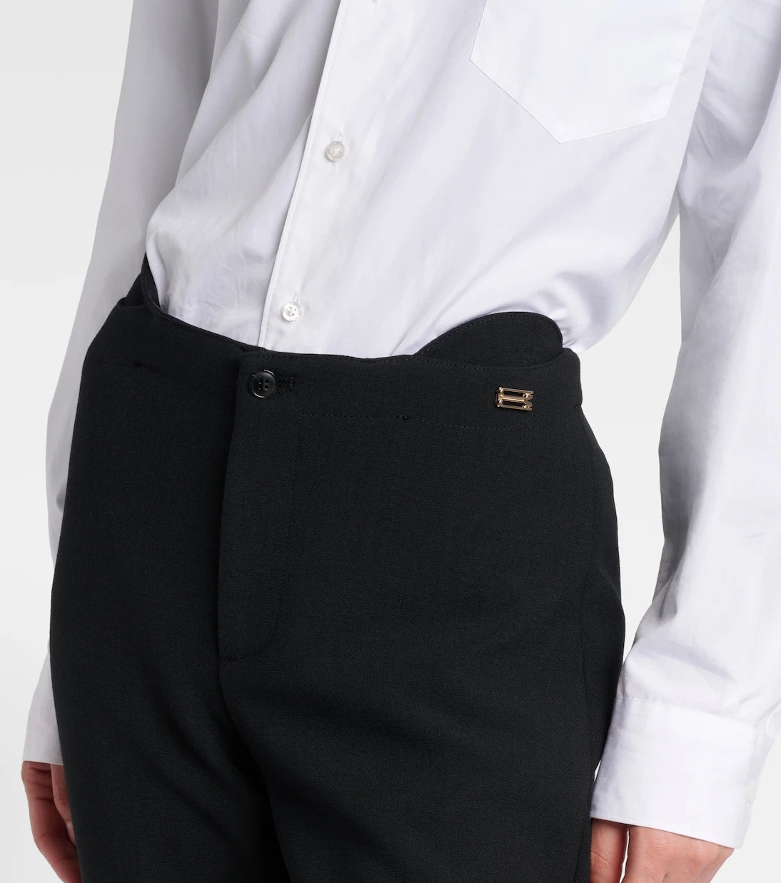 Victoria Beckham - Logo capri pants