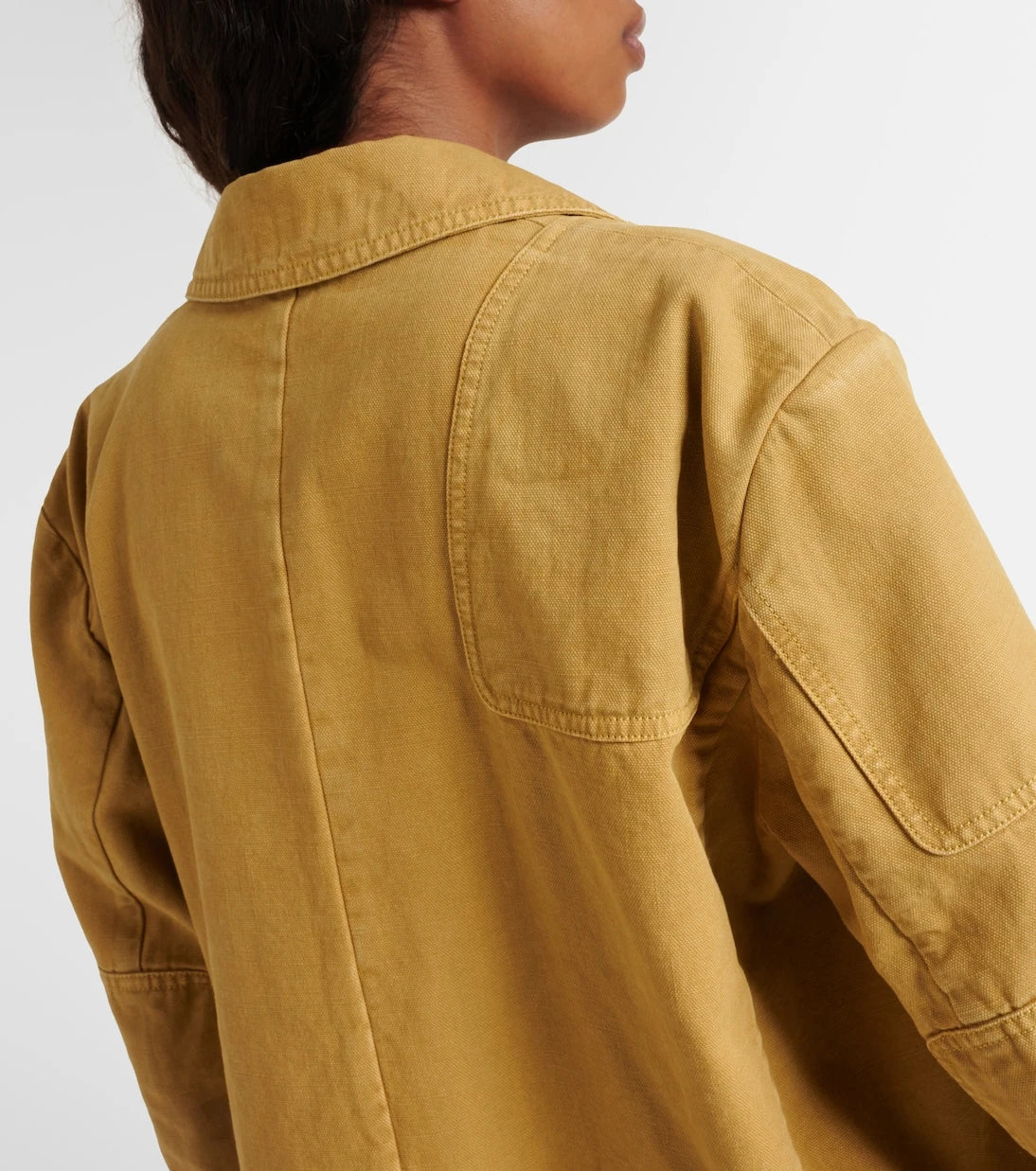 Max Mara - Dizzy oversized cotton canvas blazer