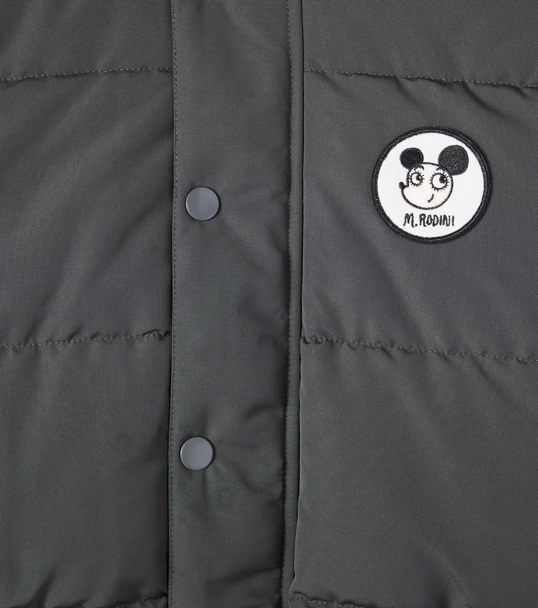 Mini Rodini - Patch-appliqué puffer jacket