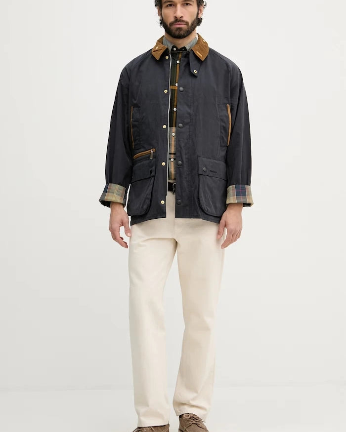 Barbour pamuklu erkek geçiş ceketi Bedale