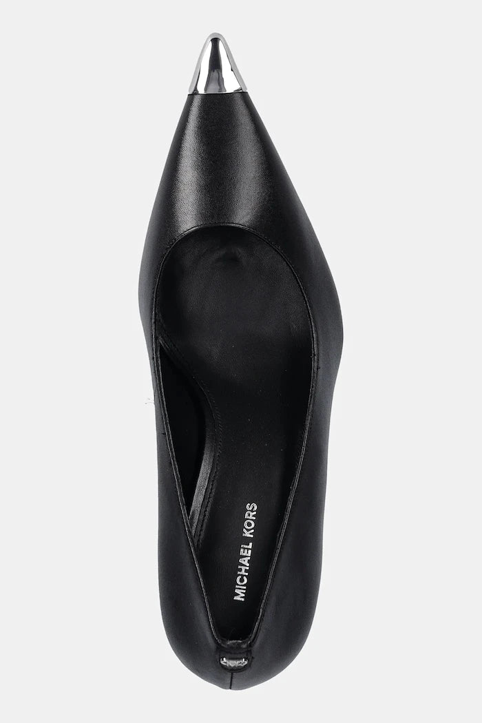 Кожени обувки с тънък ток MICHAEL Michael Kors Kasia High Pump