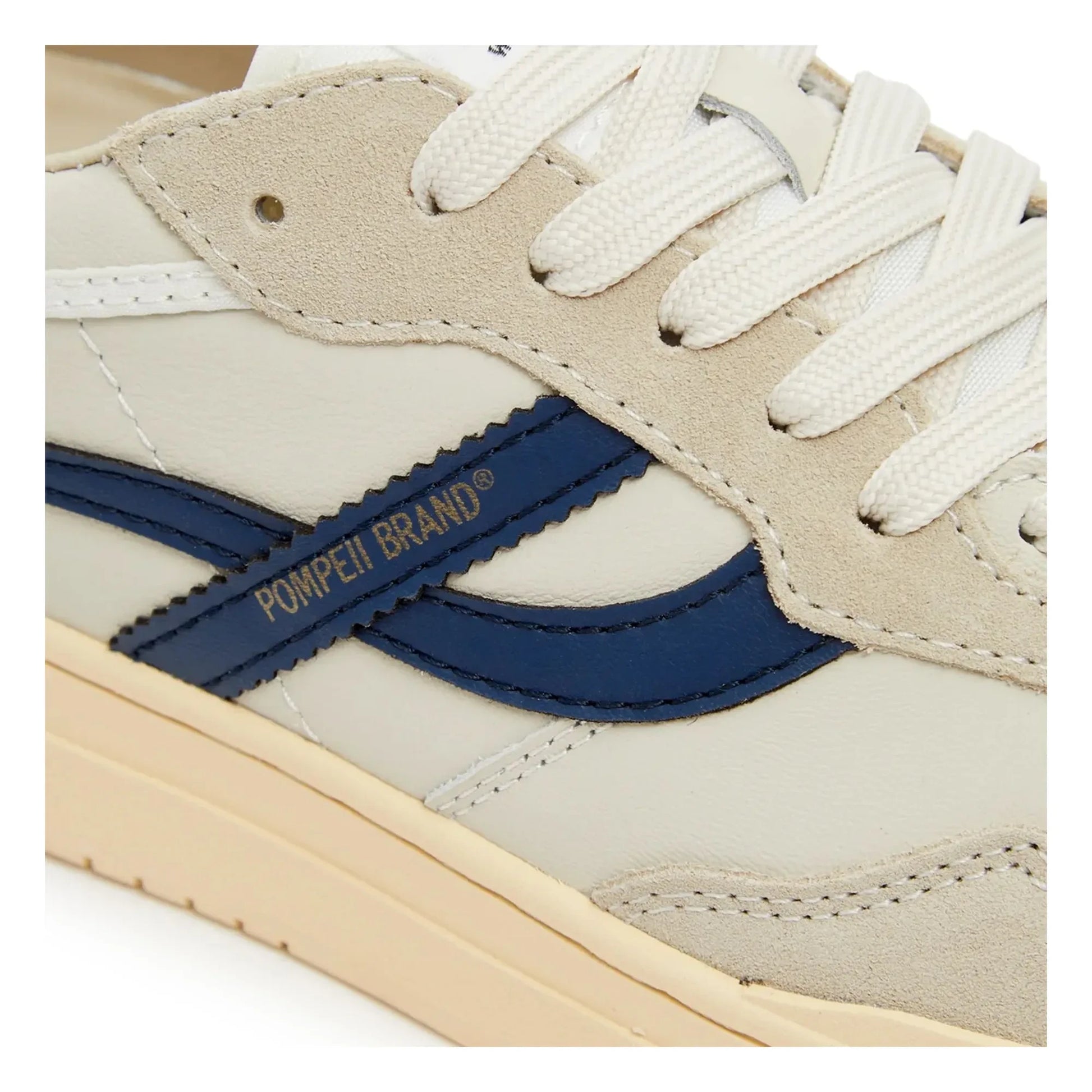 Pompeii - Elan Pippa Leather Sneakers | Ecru