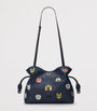 LOEWE x Louis Wain Medium Denim Flamenco Purse