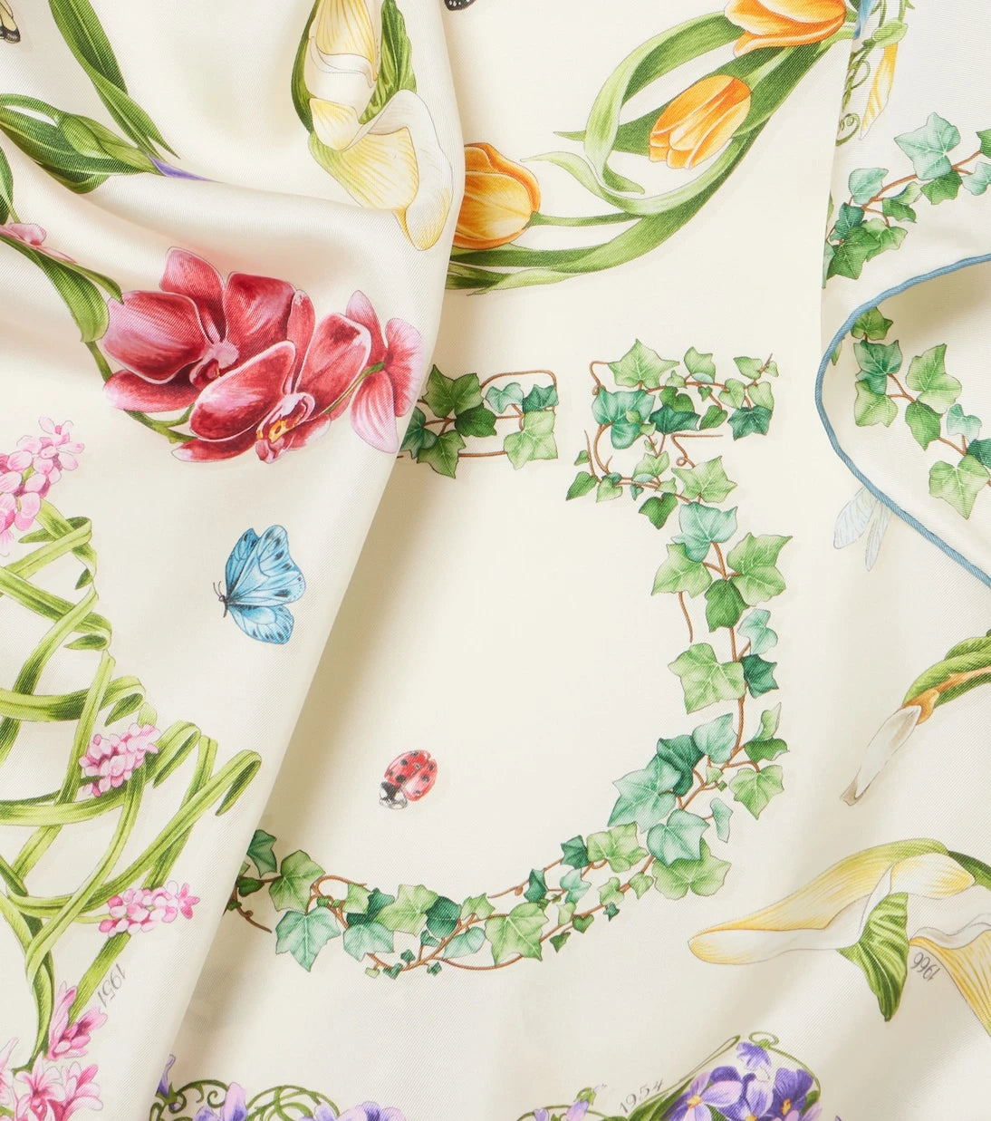 Ferragamo - Floral silk scarf
