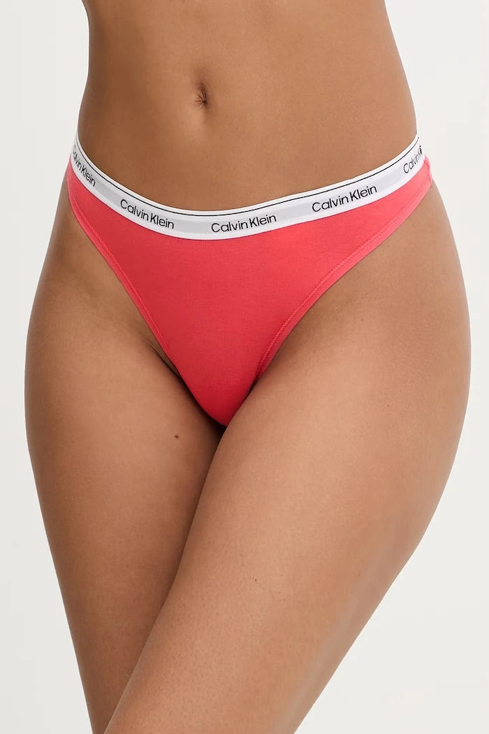 Calvin Klein Underwear kadın pamuk elastan string külot