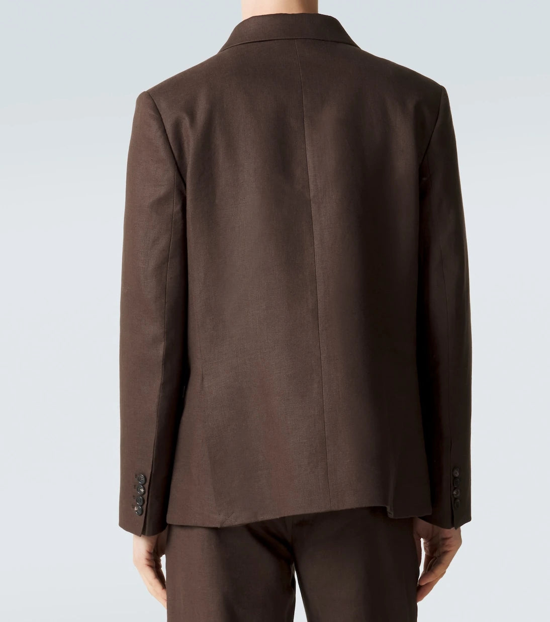 Bode - Double-breasted linen blazer