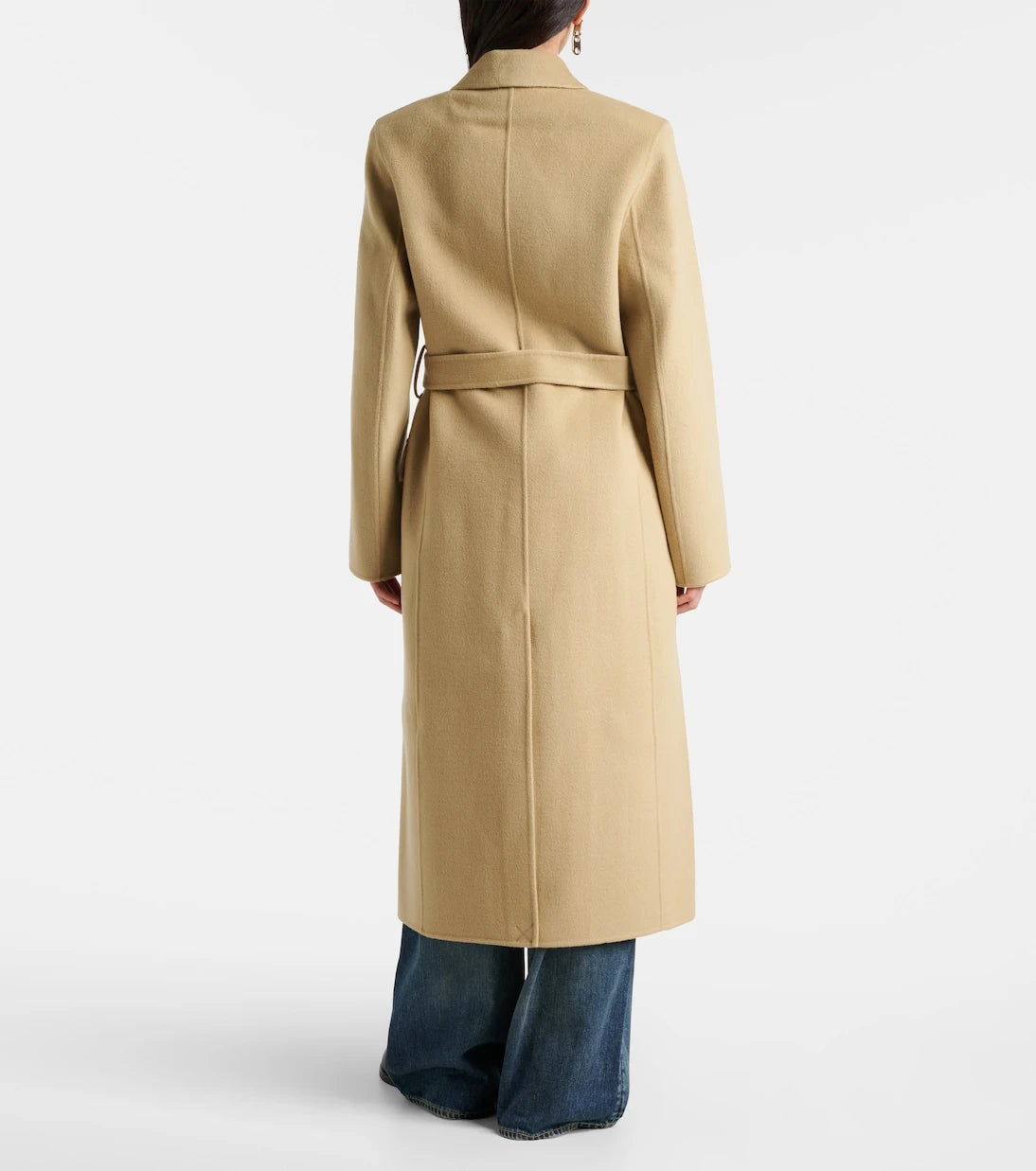 Acne Studios - Wool and cashmere wrap coat