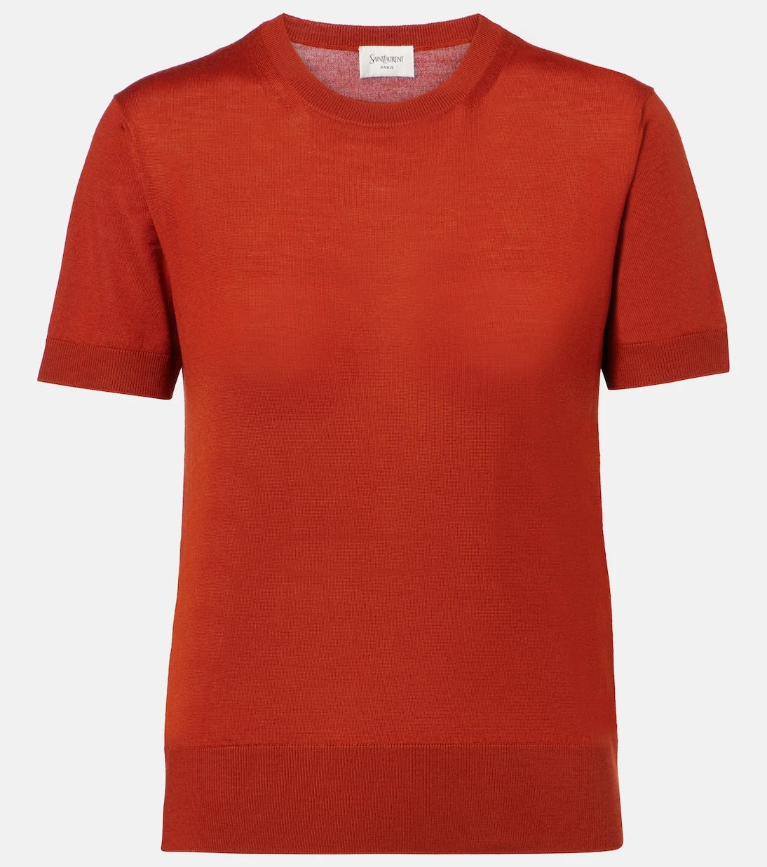 Saint Laurent - Knitted wool T-shirt