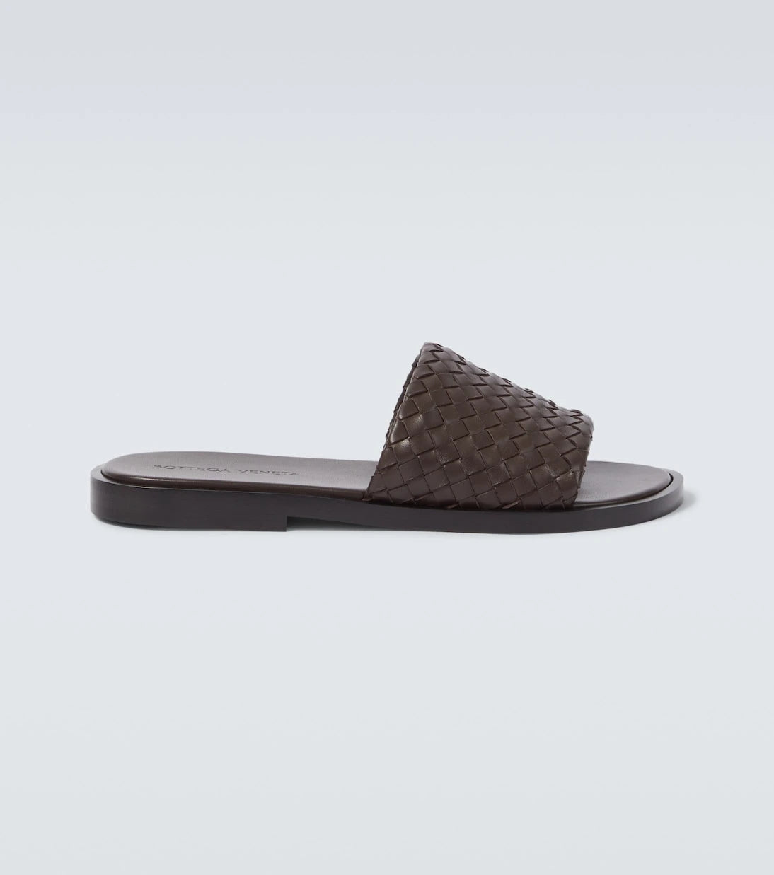 Bottega Veneta - Elio Intrecciato leather slides