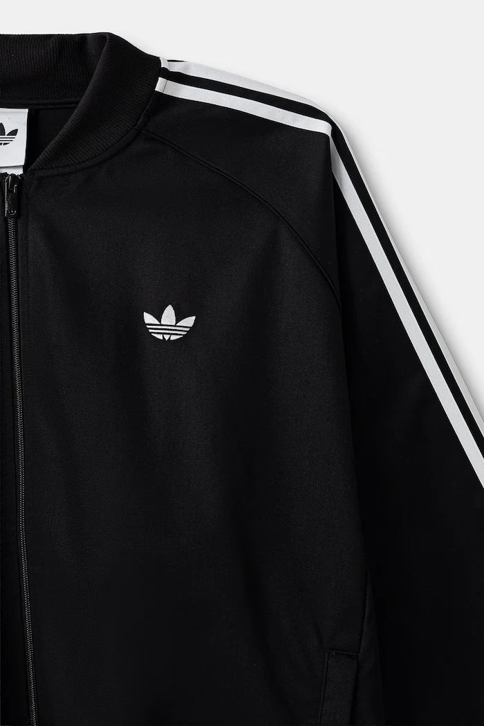 adidas Originals erkek SST Adicolor Classic Cotton Twill fermuarlı sweatshirt