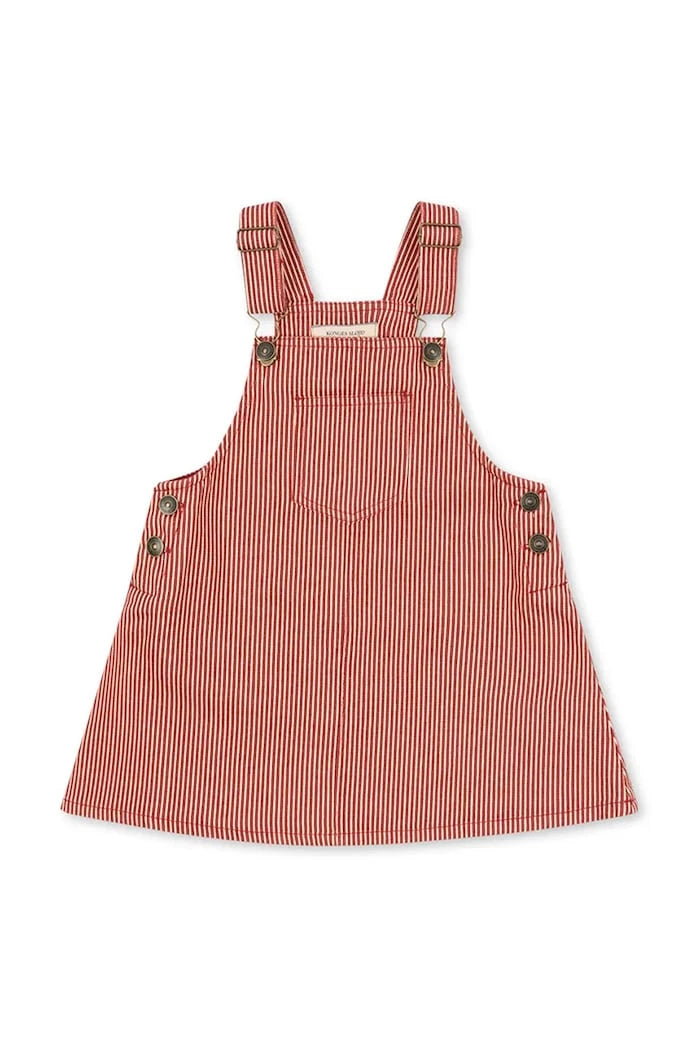 Konges Sløjd LUC SPENCER DRESS GOTS Çocuk Pamuk Elbise