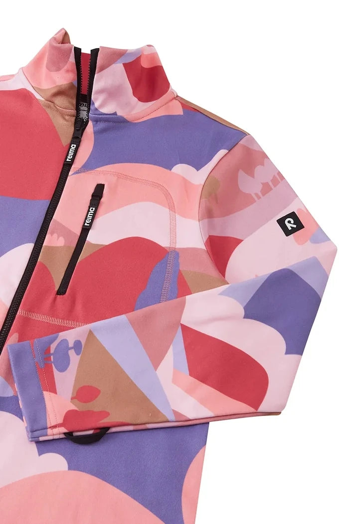 Çocuklar için polar fermuarlı sweatshirt Iisisti