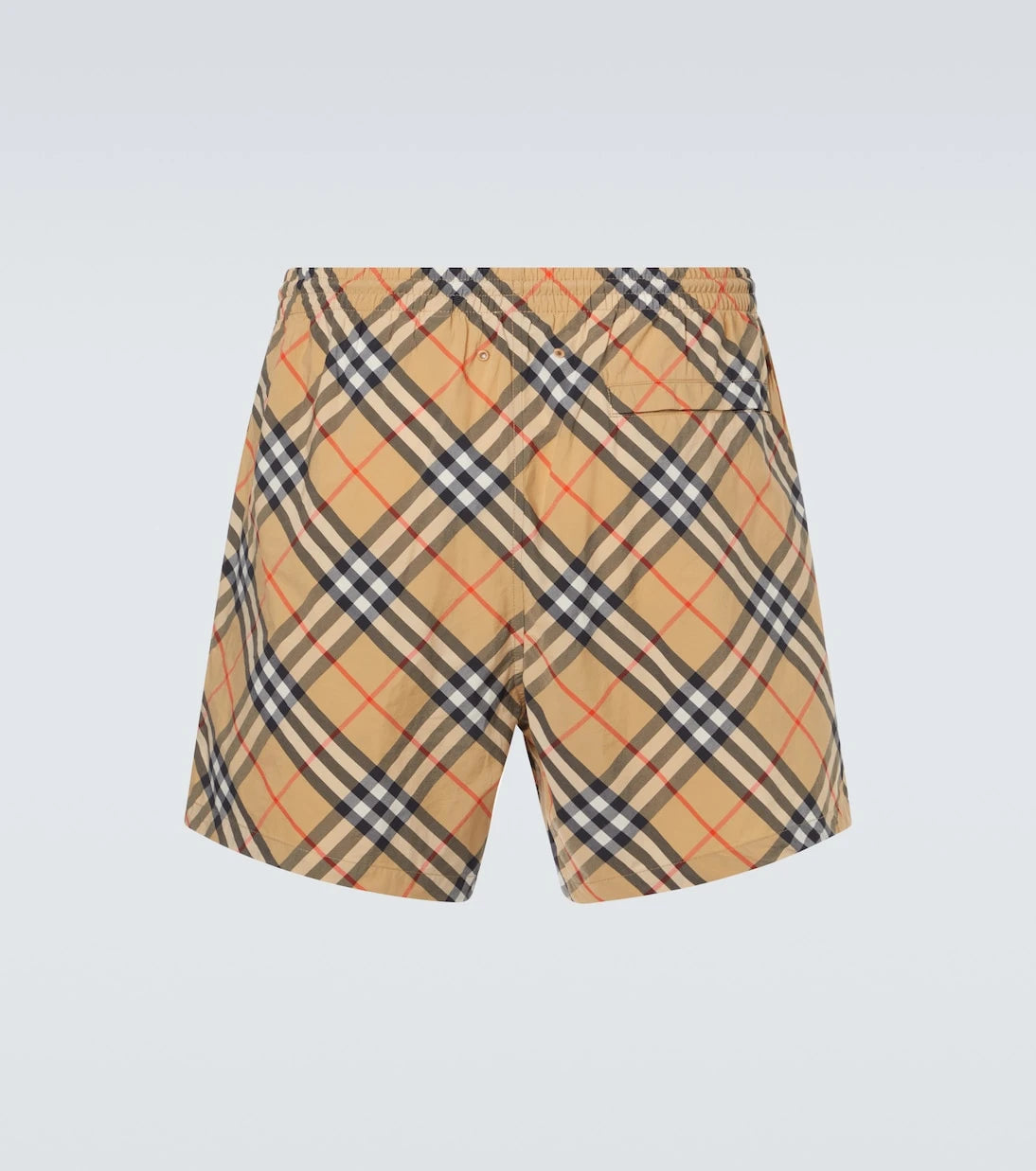 Burberry - Burberry Check swim trunks