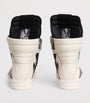 Leather Geobasket High-Top Sneakers