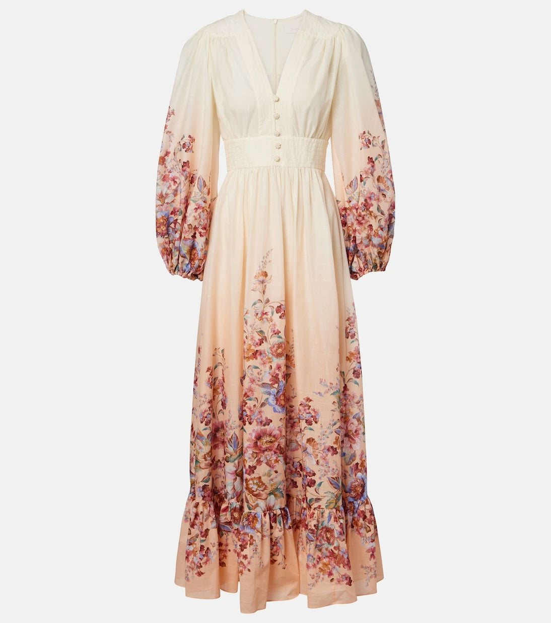 Zimmermann - Awaken floral cotton maxi dress