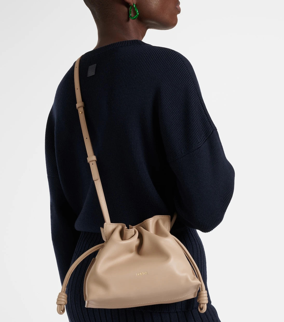 Loewe - Flamenco Mini leather clutch