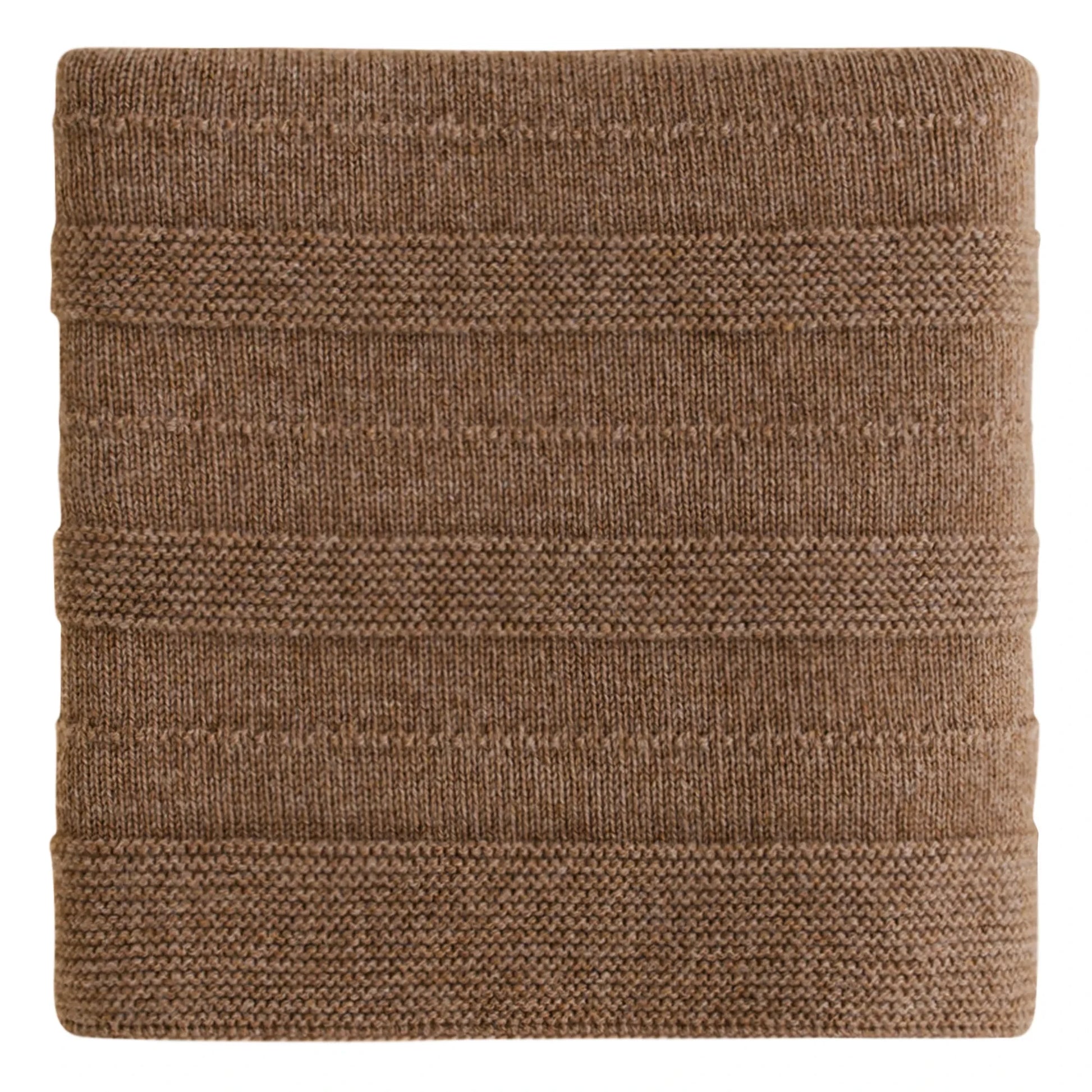 Hvid - Holly Merino Wool Blanket | Chocolate