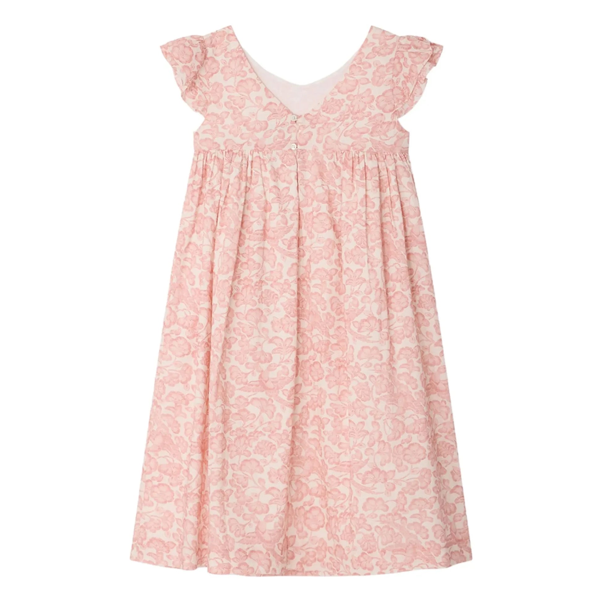 Bonpoint - Galantine Fleurie Dress | Powder pink