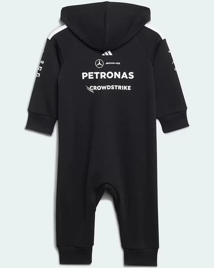 adidas Performance Гащеризон с качулка за бебе от памук MERCEDES