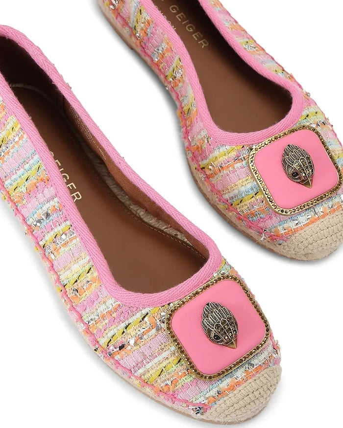 Kurt Geiger London Kadın Pimlico Tie Ballet Espadril