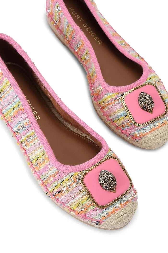 Kurt Geiger London Kadın Pimlico Tie Ballet Espadril