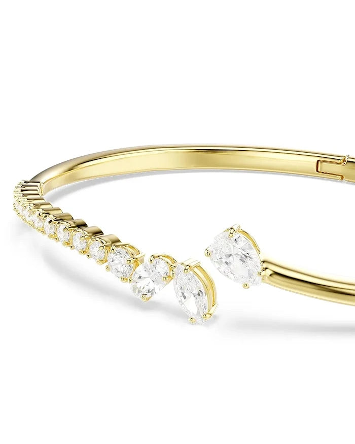 Swarovski kadın altın kaplama zirkonlu bileklik MESMERA