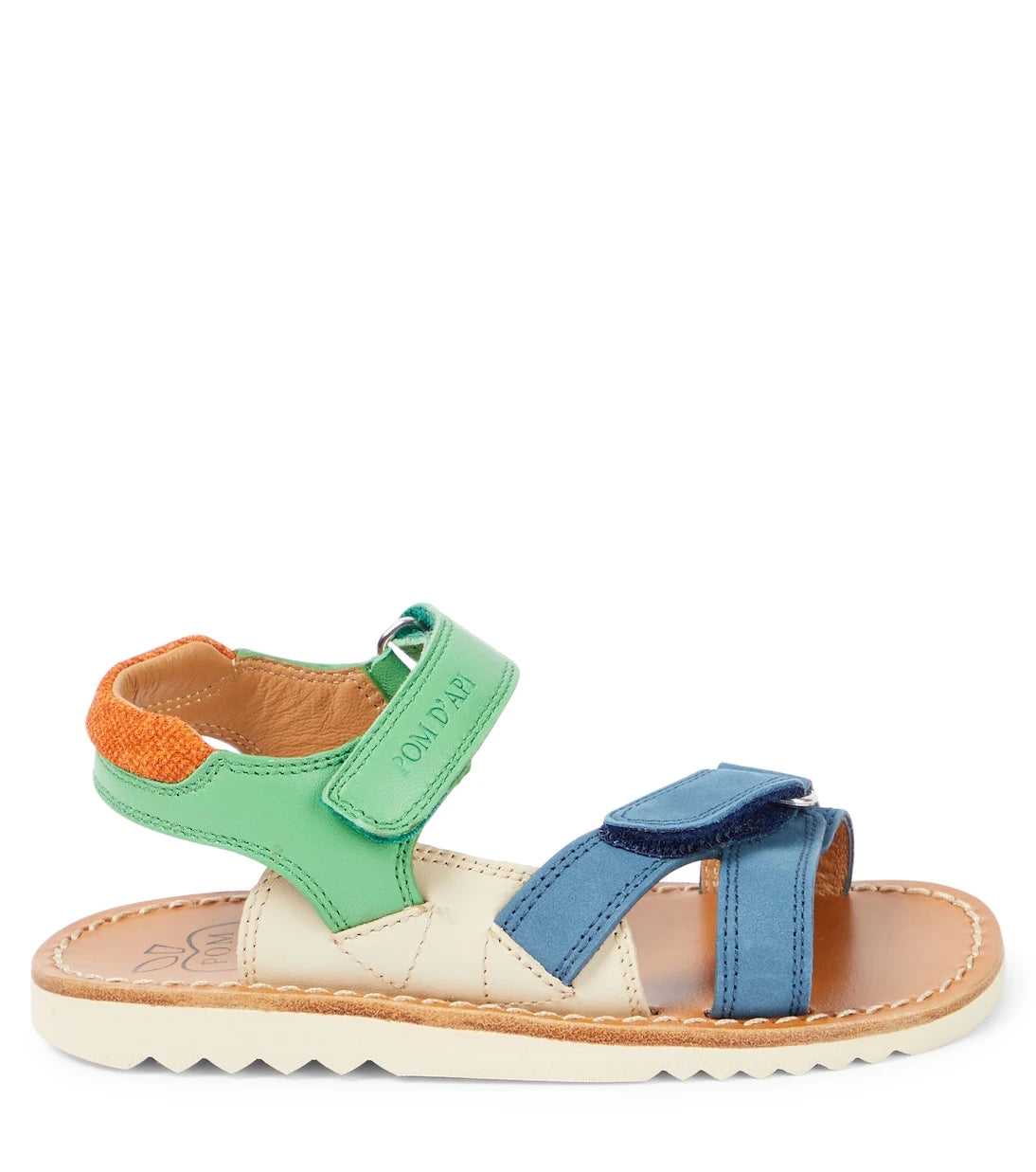Pom d'Api - Waff Jimmy leather sandals