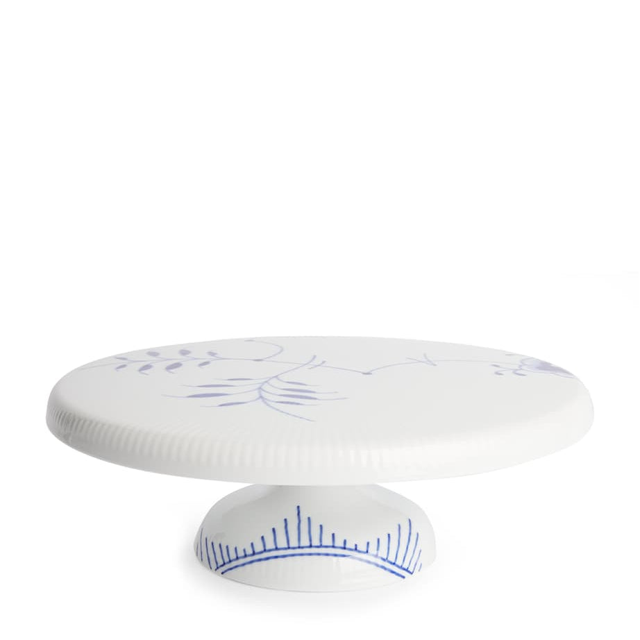 Royal Copenhagen Blue Fluted Mega Dish on Stand (29.5cm)