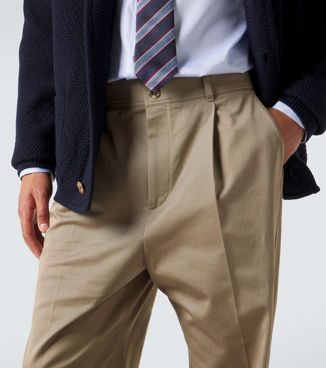 Valentino - Cotton straight pants