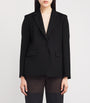Weekend Max Mara Virgin Wool Blazer BLACK