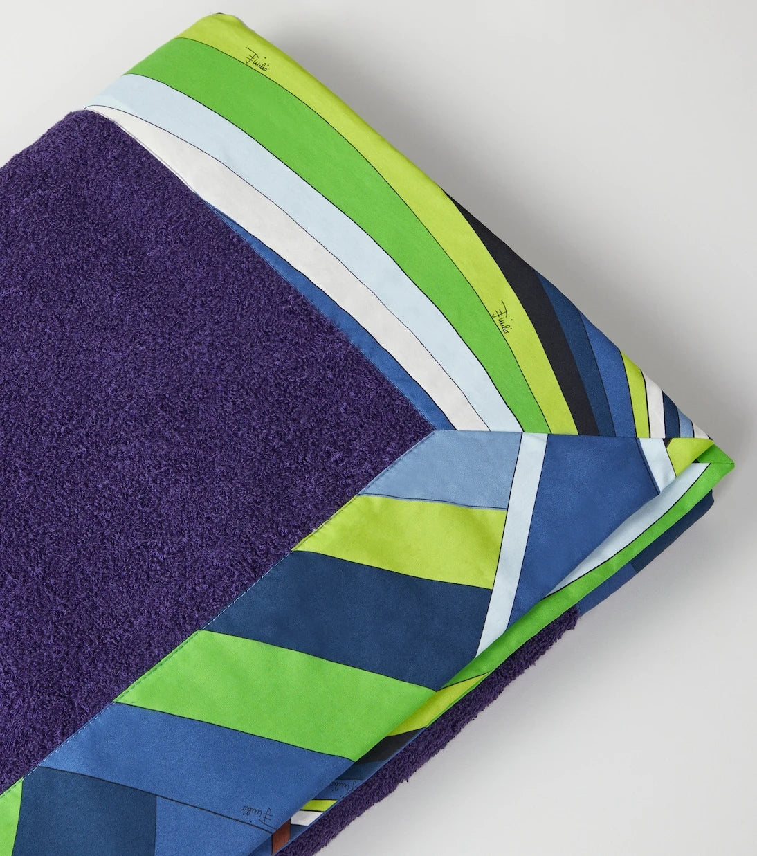Pucci - Printed cotton beach towel