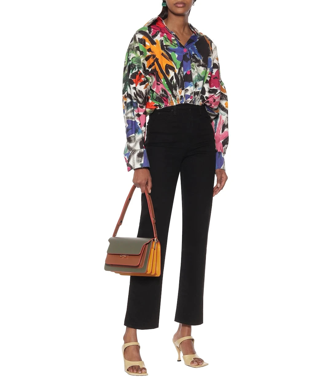 Marni - Floral cotton jacket