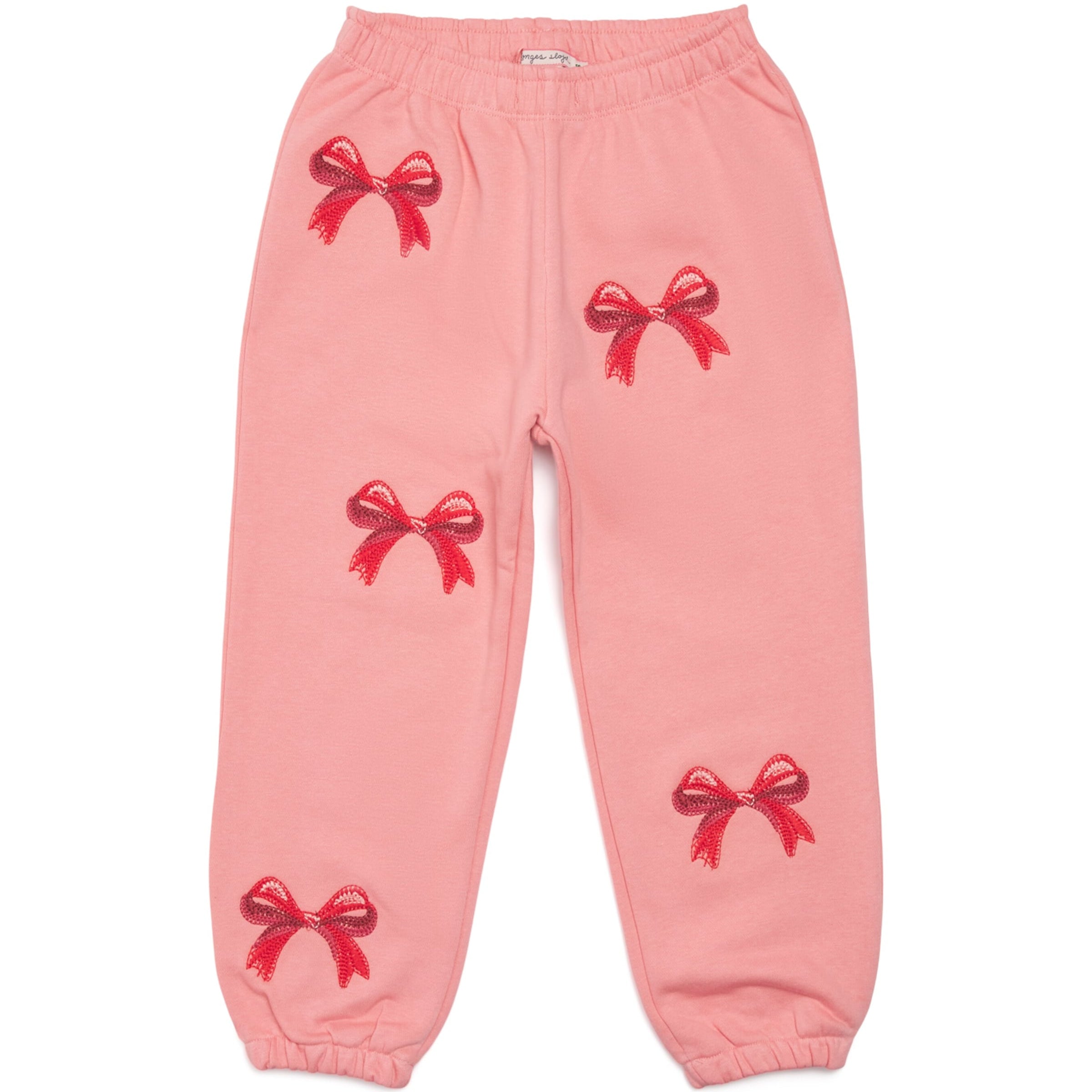 Organic Cotton-Blend Bow Lou Sweatpants (5-10 Years)