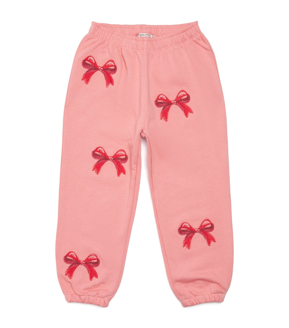 Organic Cotton-Blend Bow Lou Sweatpants (6 Months-4 Years)