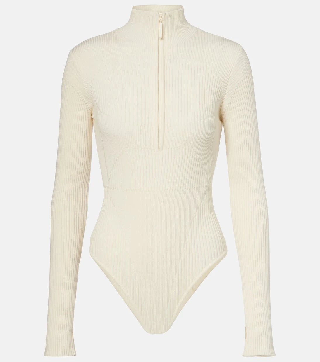 Cordova - Butte ribbed-knit wool-blend bodysuit