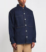 AGOLDE Purple Regenerative Denim Overshirt