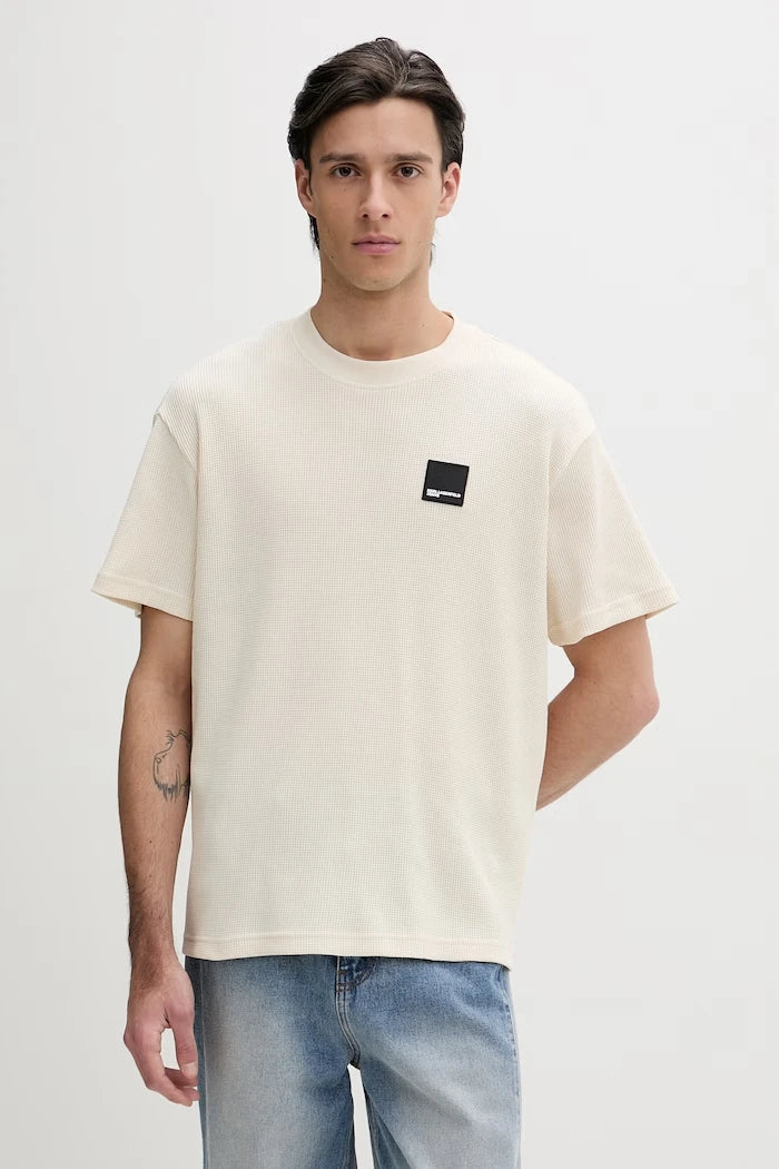 Pamuklu Tişört Karl Lagerfeld Jeans