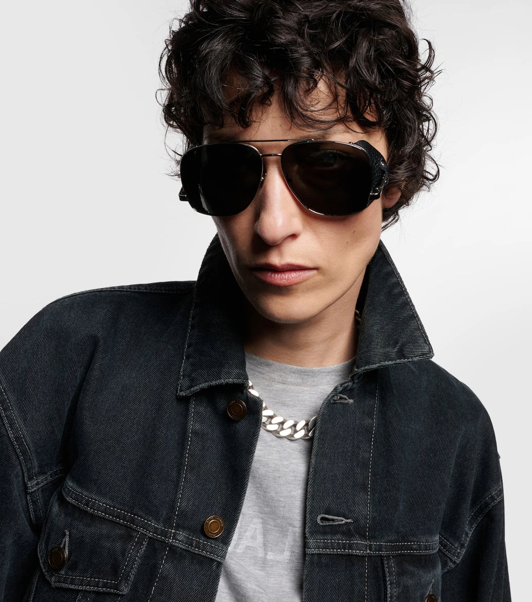 Saint Laurent - SL 653 Leon Spoiler aviator sunglasses