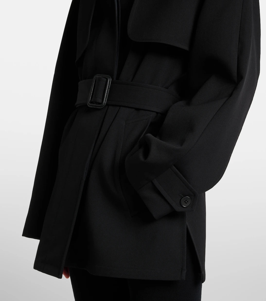 The Row - Usuaia belted virgin wool jacket