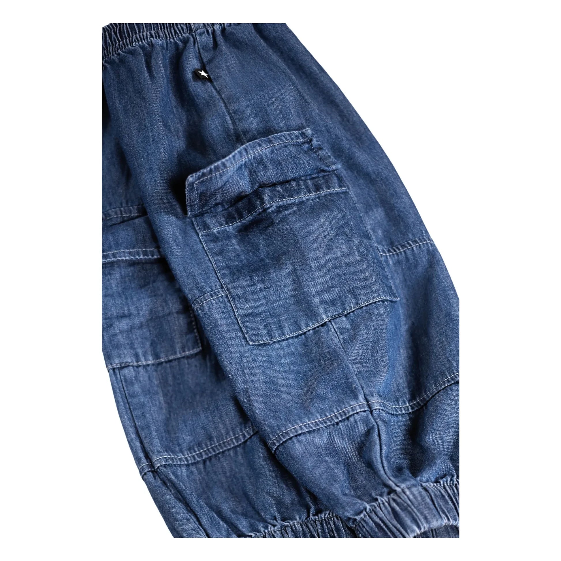 Molo - Sae Organic Cotton Cargo Pants | Blue